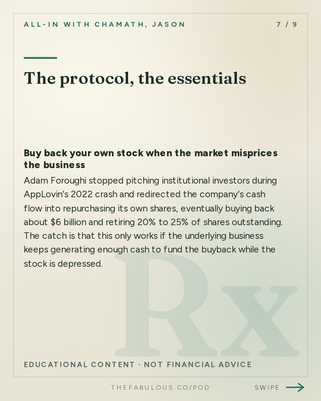 The protocol, the essentials — All-In with Chamath, Jason, Sacks & Friedberg: Adam Foroughi, Applovin CEO: Surviving a 92% Drawdown, Ads as ML 1.0 & the $50B Game Ad Market