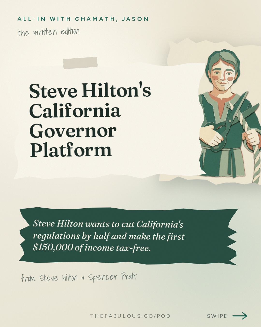 Steve Hilton's California Governor Platform — All-In with Chamath, Jason, Sacks & Friedberg: Steve Hilton & Spencer Pratt: Fixing California, Cheaper Gas, Ballot Fraud & CA Republicans
