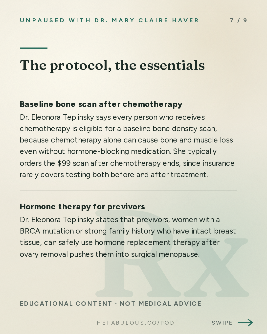 The protocol, the essentials — unPAUSED with Dr. Mary Claire Haver: Dense Breasts, Family History and Your Mammogram: How to Know your Real Risk