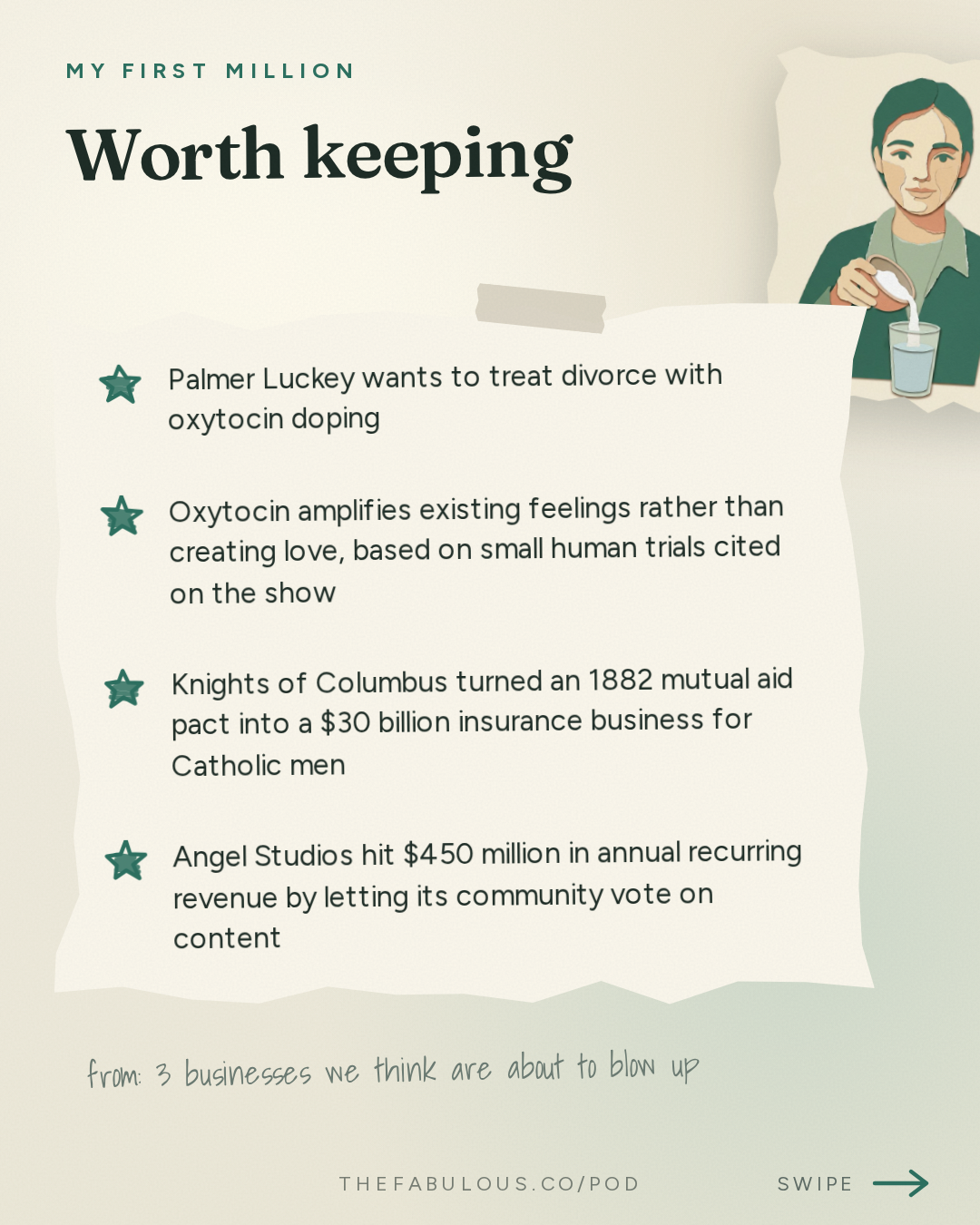 Worth keeping — My First Million: 3 businesses we think are about to blow up