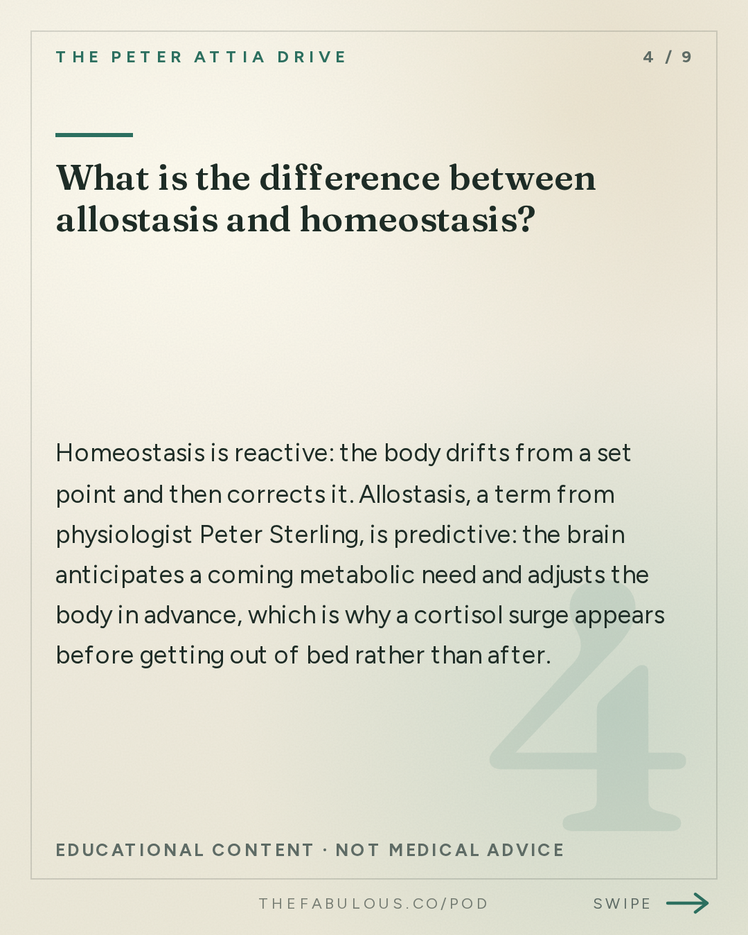 What is the difference between allostasis and homeostasis? — The Peter Attia Drive: #413 ‒ The neuroscience of emotion: challenging conventional theories of emotion, how the brain predicts and constructs our experiences, and gaining greater control over how we feel | Lisa Feldman Barrett, Ph.D.