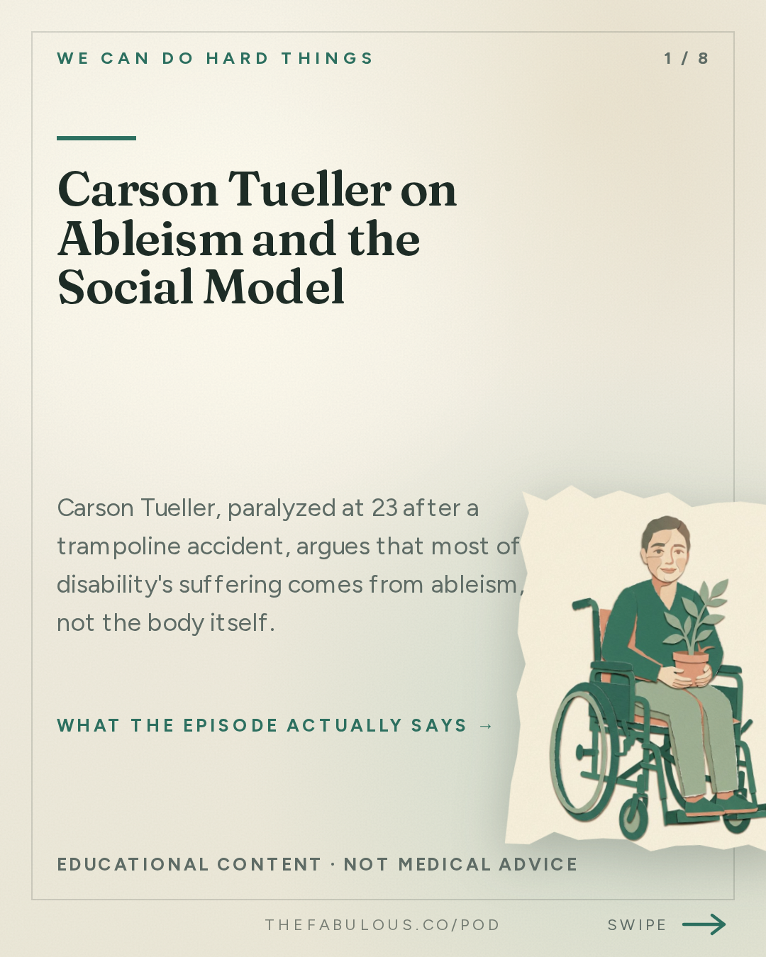 Carson Tueller on Ableism and the Social Model — We Can Do Hard Things: (BEST OF) How to Really Believe Your Body is Good: Carson Tueller