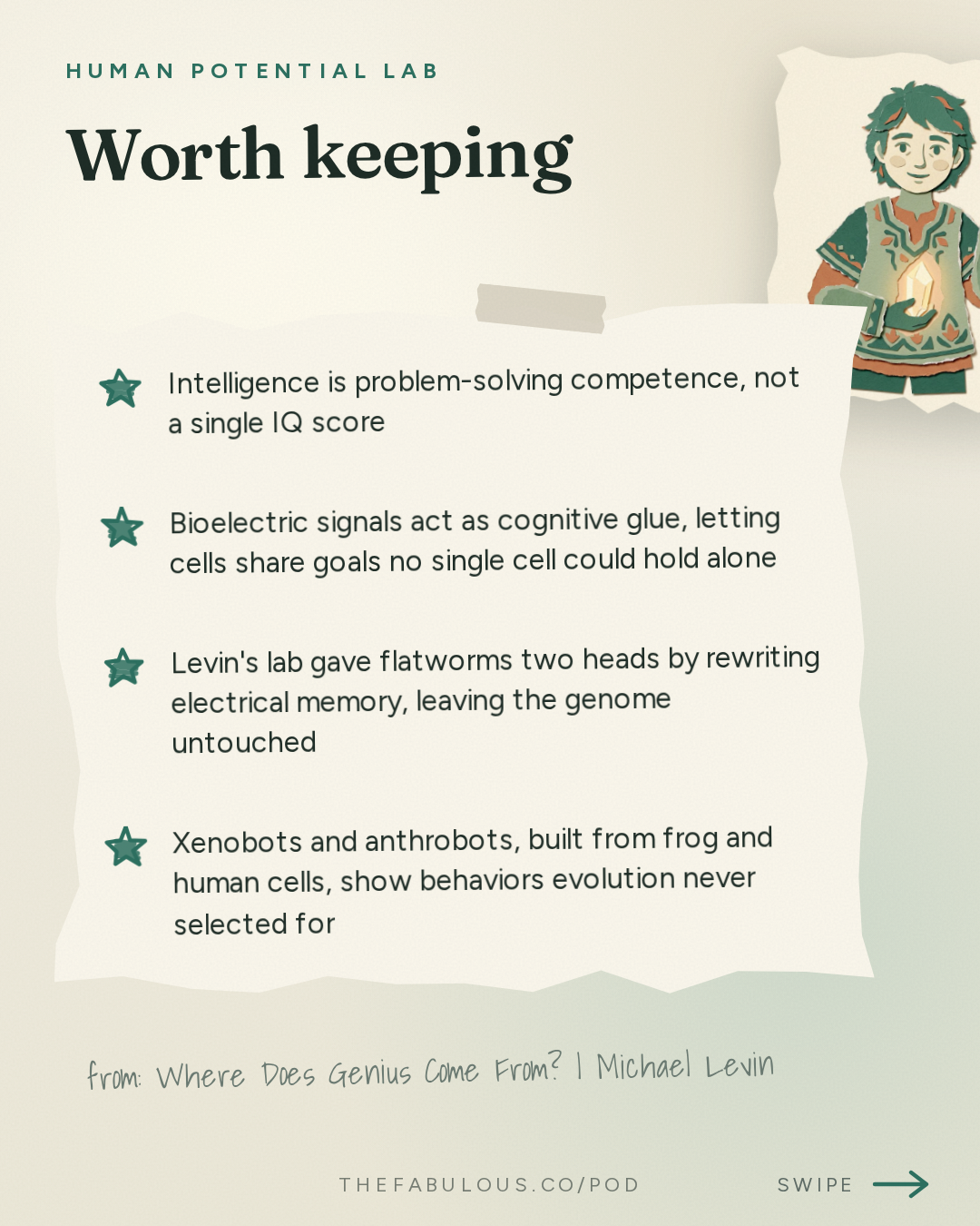 Worth keeping — Human Potential Lab: Where Does Genius Come From? | Michael Levin