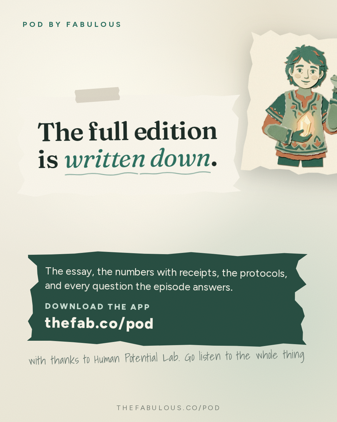 Outro — Human Potential Lab: Where Does Genius Come From? | Michael Levin