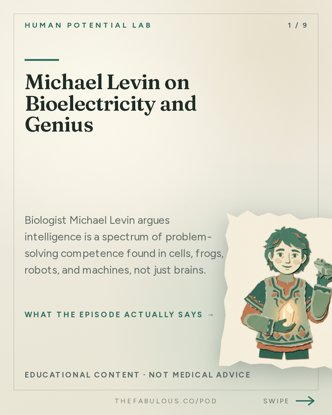 Michael Levin on Bioelectricity and Genius — Human Potential Lab: Where Does Genius Come From? | Michael Levin