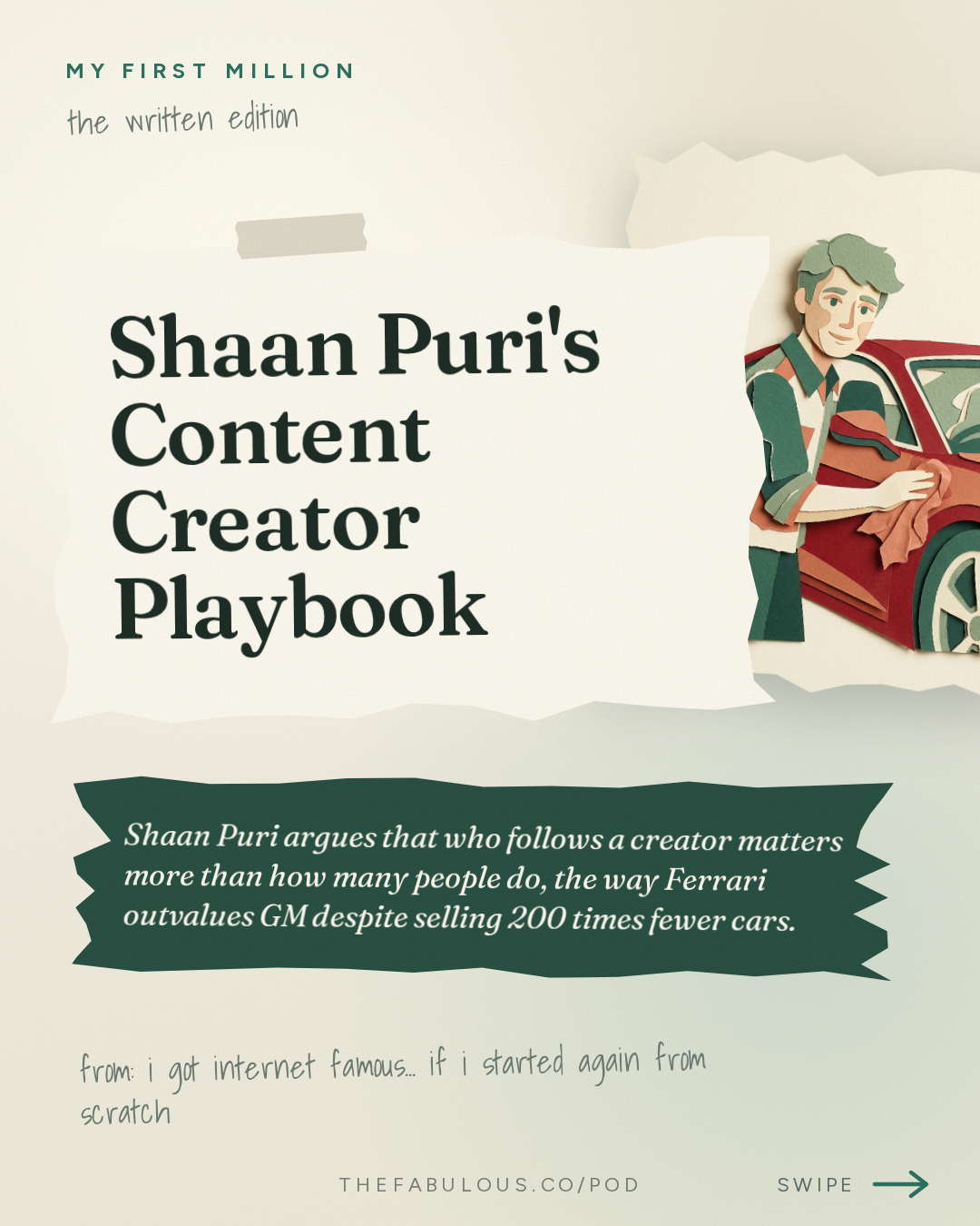 Shaan Puri's Content Creator Playbook — My First Million: i got internet famous... if i started again from scratch, here's what I'd do this time