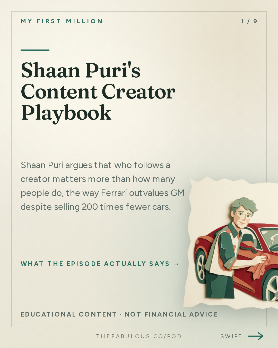 Shaan Puri's Content Creator Playbook — My First Million: i got internet famous... if i started again from scratch, here's what I'd do this time