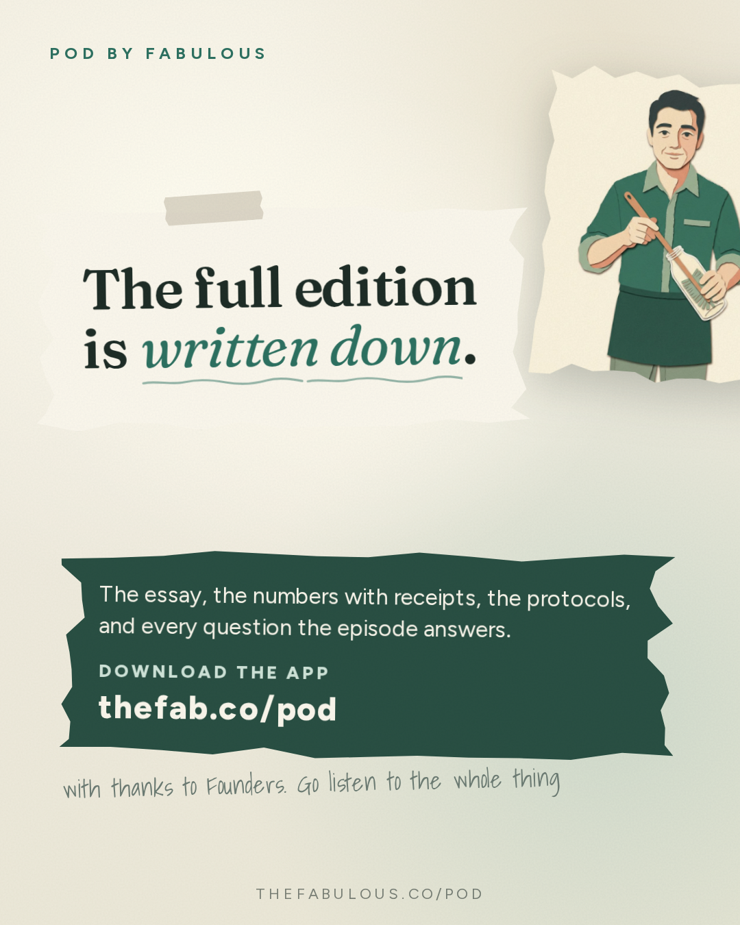 Outro — Founders: #430 How to Write Ads That Sell
