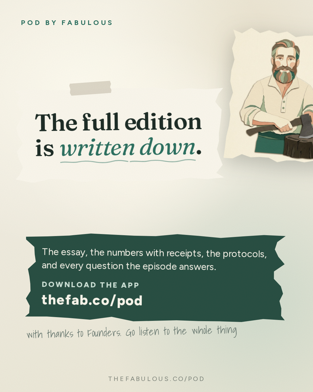 Outro — Founders: #438 James Garfield's Extraordinary Rise