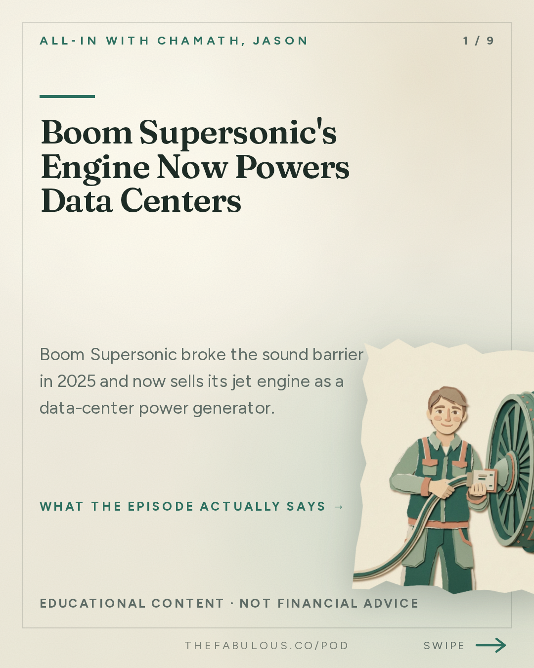 Boom Supersonic's Engine Now Powers Data Centers — All-In with Chamath, Jason, Sacks & Friedberg: Blake Scholl: Why Plane Speed Stalled, Supersonic Commercial Flight, & Revolutionizing the Engine