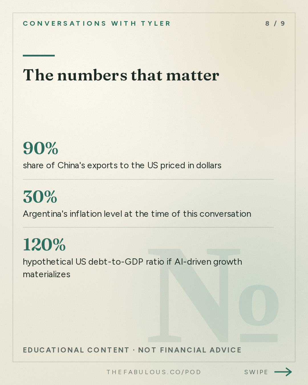 The numbers that matter — Conversations with Tyler: Gita Gopinath on Trade, Currencies, and Economic Transformation