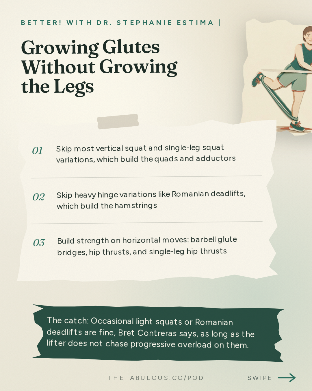 Growing Glutes Without Growing the Legs — BETTER! with Dr. Stephanie Estima | Strength, Body Composition & Perimenopause: How To Build Round & Strong Glutes with Bret Contreras, PhD. aka the Glute Guy