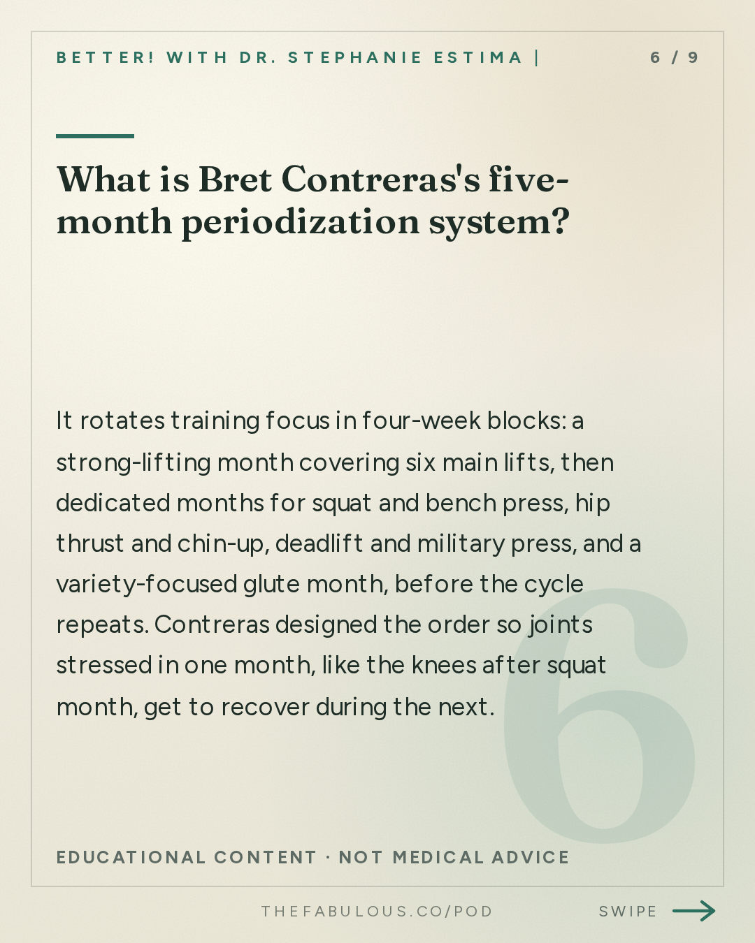 What is Bret Contreras's five-month periodization system? — BETTER! with Dr. Stephanie Estima | Strength, Body Composition & Perimenopause: How To Build Round & Strong Glutes with Bret Contreras, PhD. aka the Glute Guy