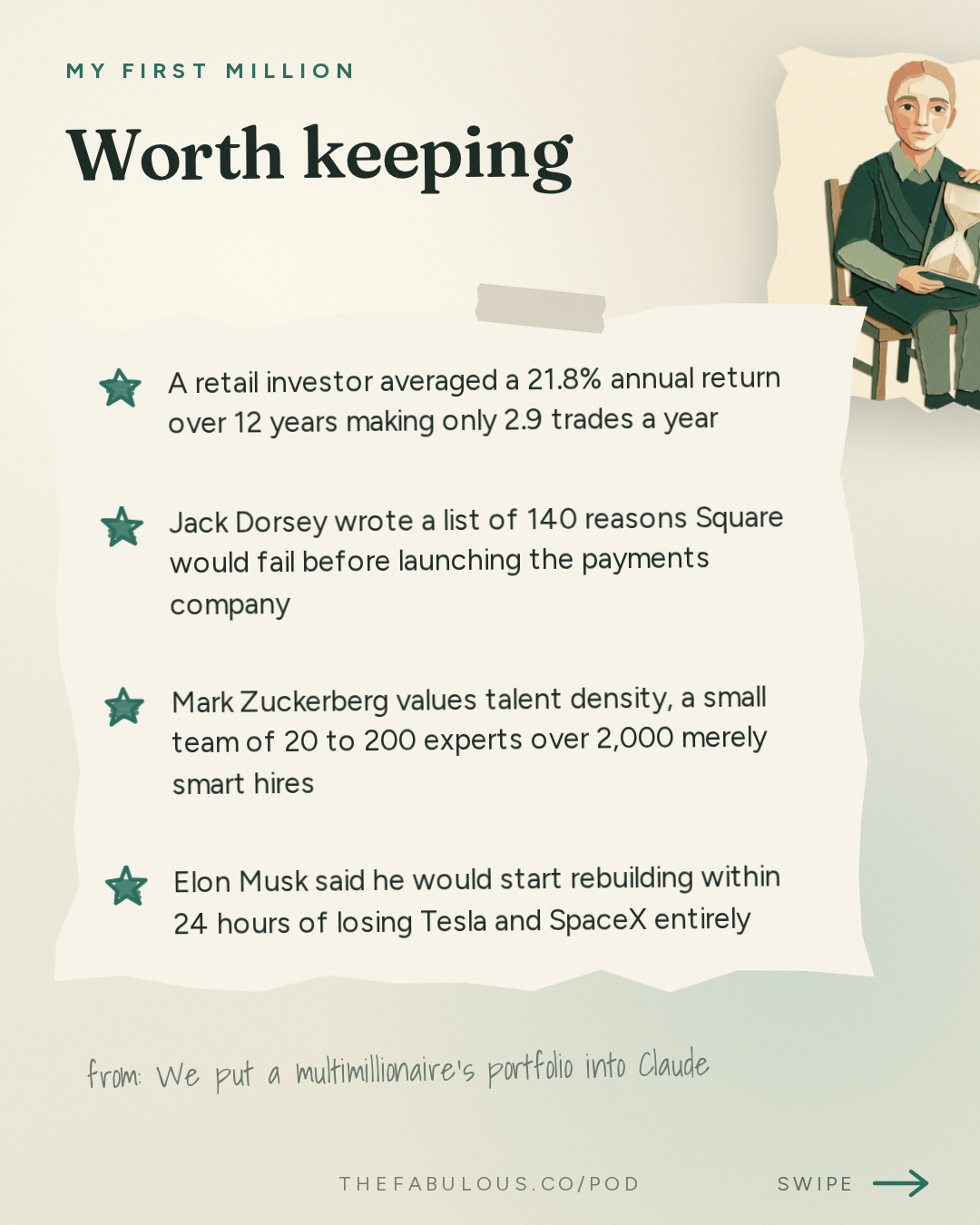 Worth keeping — My First Million: We put a multimillionaire’s portfolio into Claude (the results shocked us)