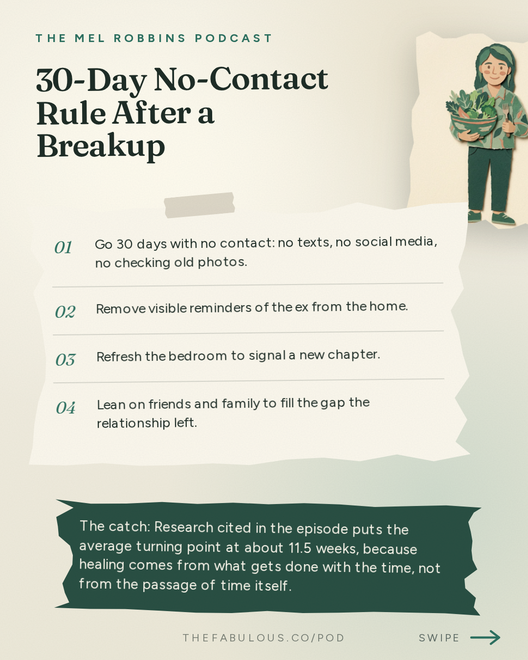 30-Day No-Contact Rule After a Breakup — The Mel Robbins Podcast: The Ultimate Life Advice: How to Get Motivated, Build Confidence & Create Better Relationships
