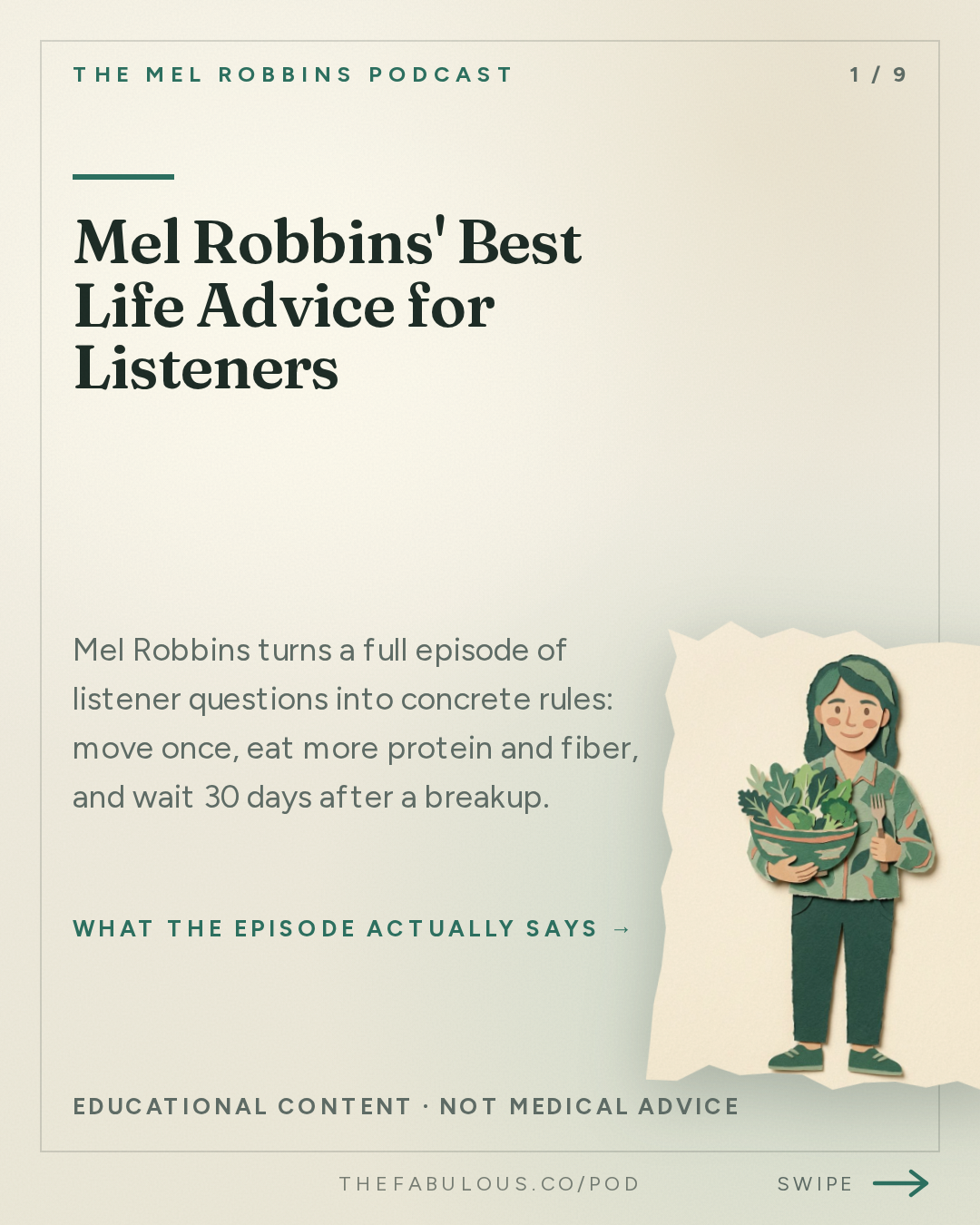 Mel Robbins' Best Life Advice for Listeners — The Mel Robbins Podcast: The Ultimate Life Advice: How to Get Motivated, Build Confidence & Create Better Relationships