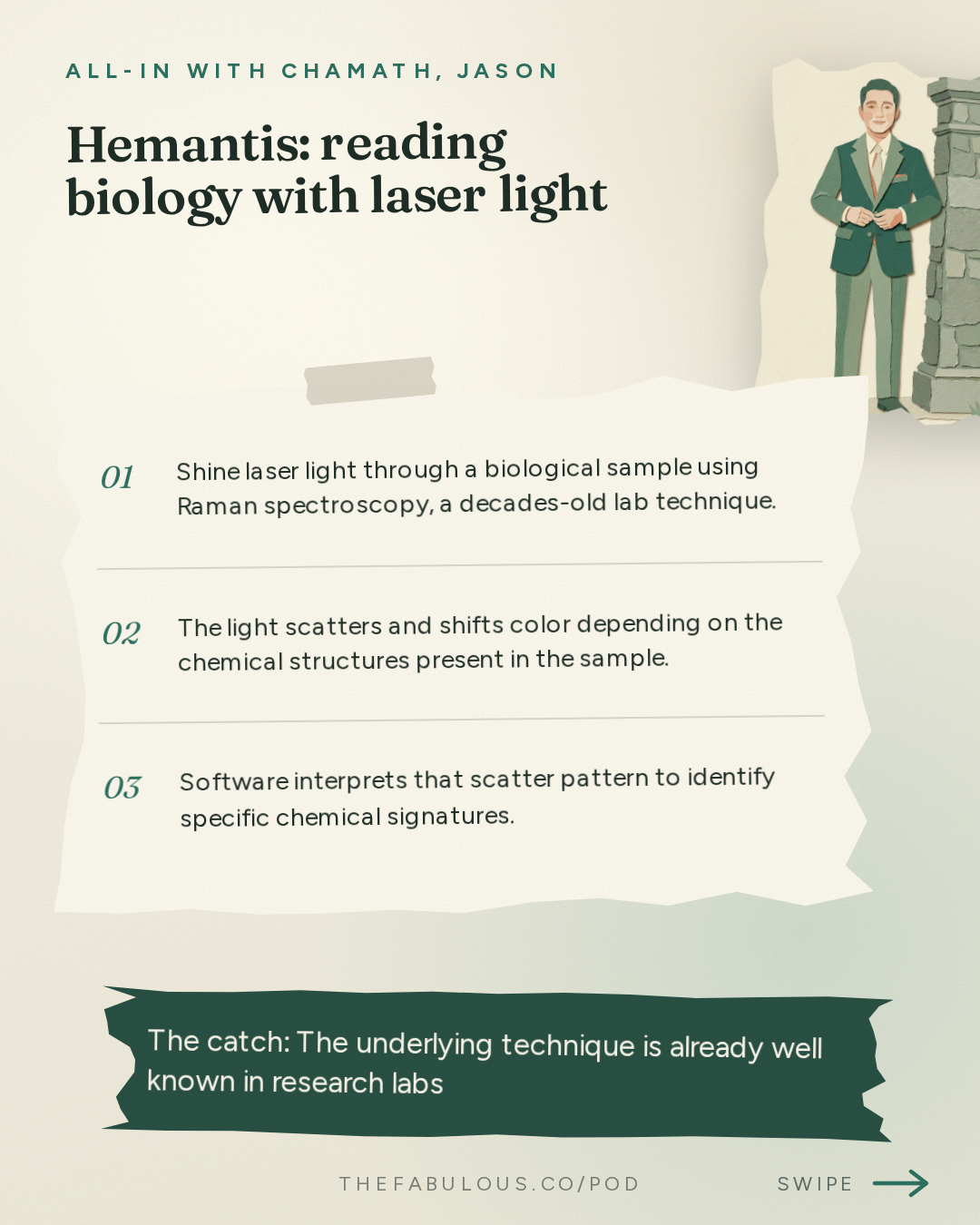 Hemantis: reading biology with laser light — All-In with Chamath, Jason, Sacks & Friedberg: Elizabeth Holmes' Husband Billy Evans: The Trial, Prison & Nathan Fielder's Documentary