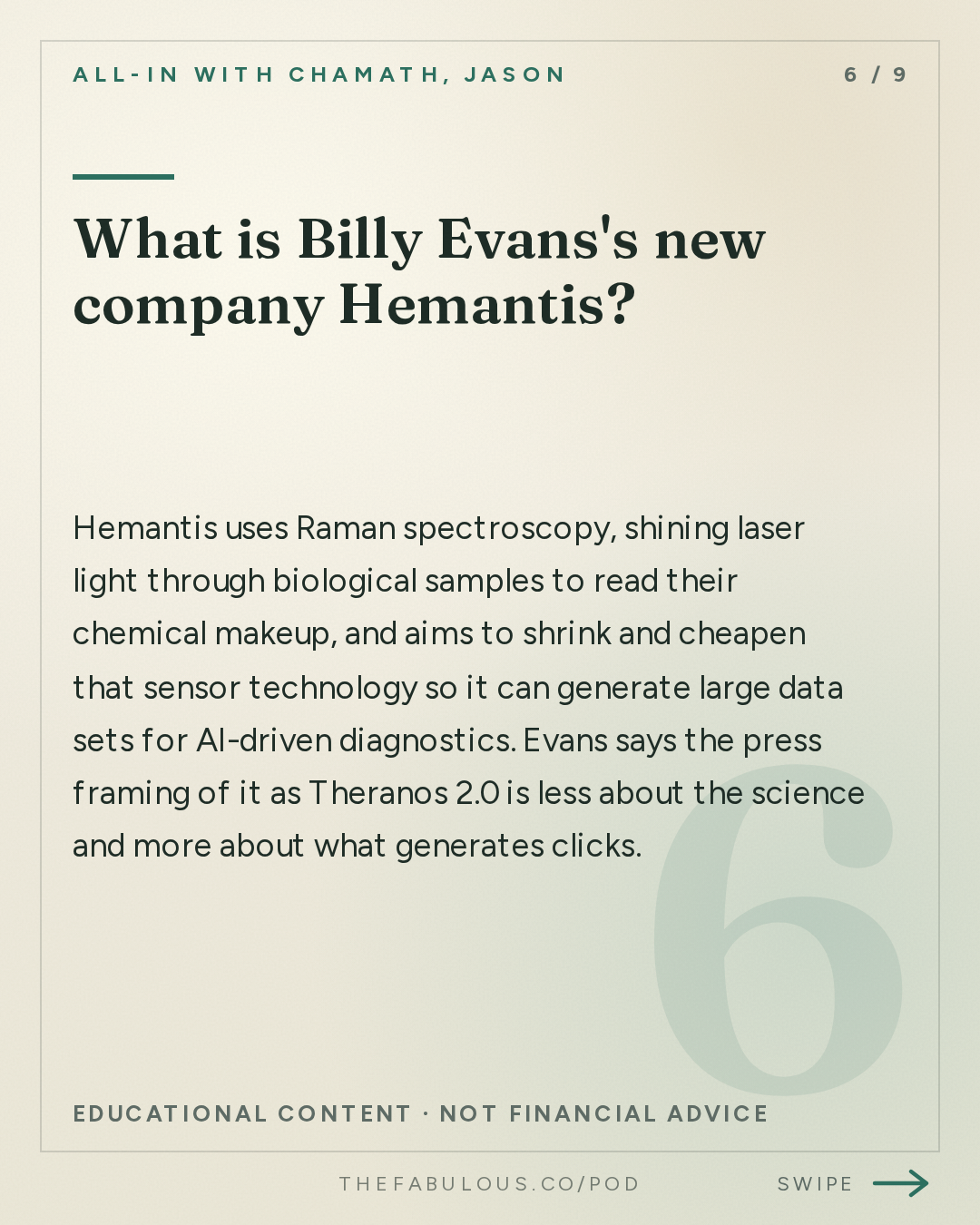 What is Billy Evans's new company Hemantis? — All-In with Chamath, Jason, Sacks & Friedberg: Elizabeth Holmes' Husband Billy Evans: The Trial, Prison & Nathan Fielder's Documentary