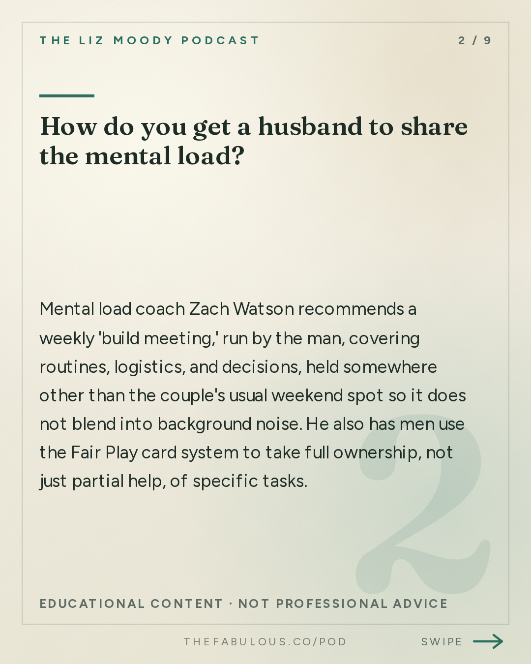 How do you get a husband to share the mental load? — The Liz Moody Podcast: How To Get Him To ACTUALLY Carry The Mental Load (Former Man Child Explains)