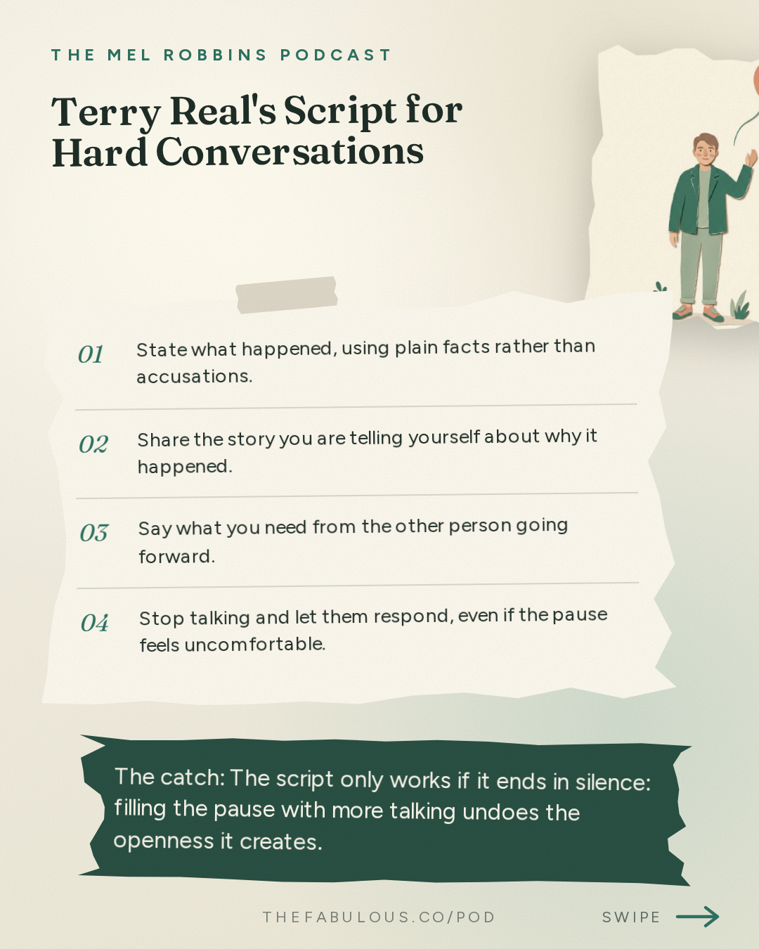 Terry Real's Script for Hard Conversations — The Mel Robbins Podcast: Let Them: How to Handle Difficult People & Take Back Your Peace and Power