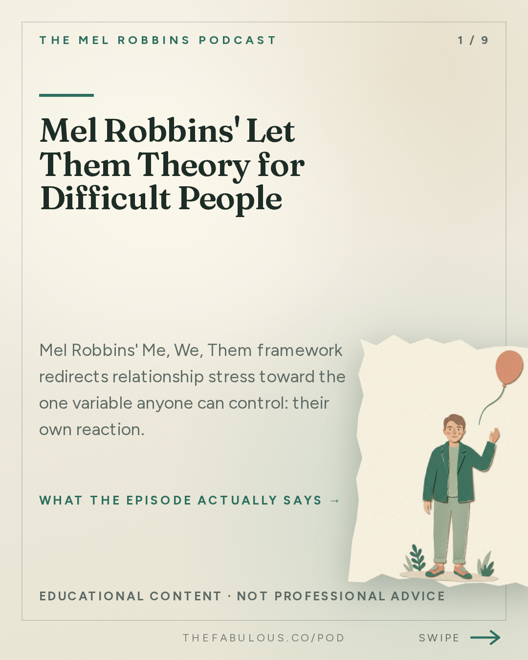 Mel Robbins' Let Them Theory for Difficult People — The Mel Robbins Podcast: Let Them: How to Handle Difficult People & Take Back Your Peace and Power