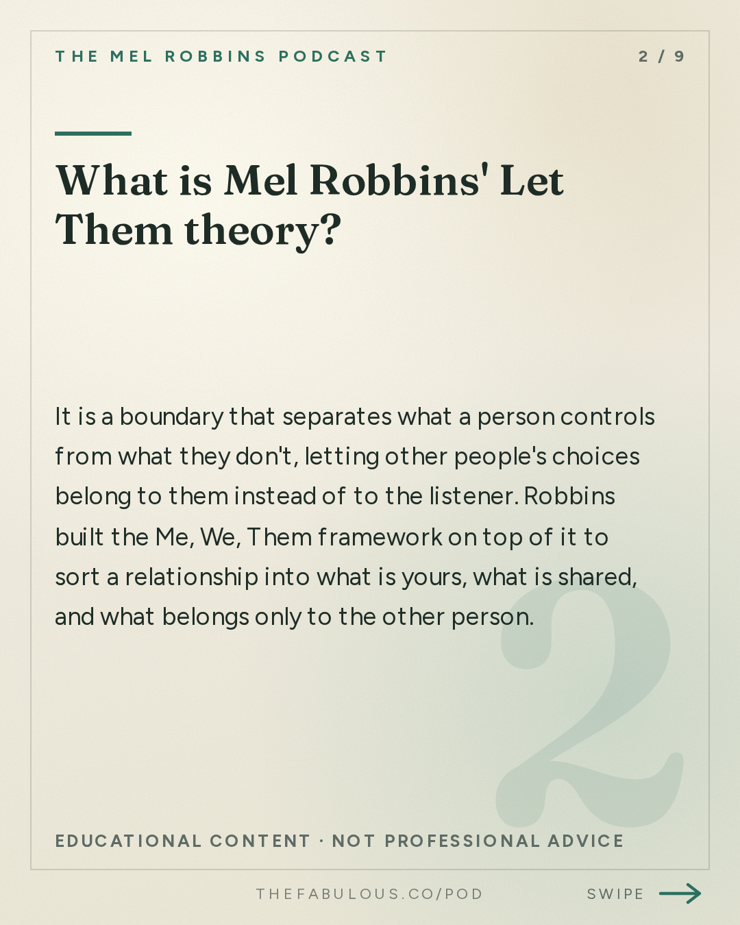 What is Mel Robbins' Let Them theory? — The Mel Robbins Podcast: Let Them: How to Handle Difficult People & Take Back Your Peace and Power