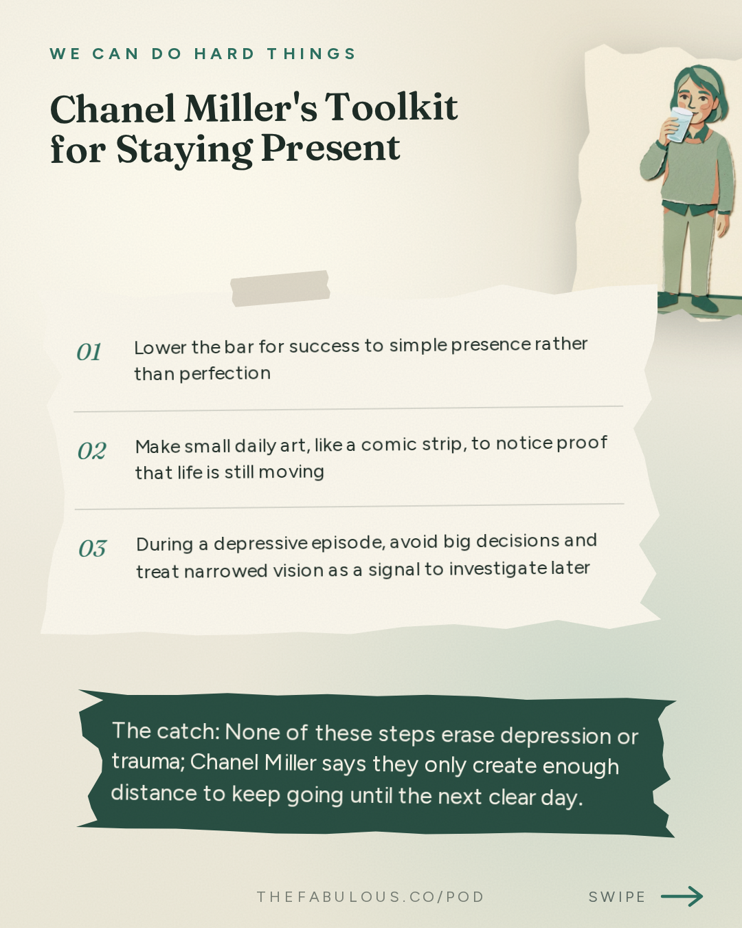 Chanel Miller's Toolkit for Staying Present — We Can Do Hard Things: (BEST OF) How to Not Disappear: Chanel Miller