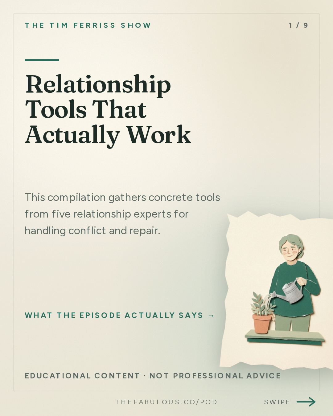 Relationship Tools That Actually Work — The Tim Ferriss Show: #880: Relationship Tools That Work — Esther Perel, Brené Brown, Dr. Sue Johnson, Terry Real, and More on Conflict, Repair, and Lasting Love