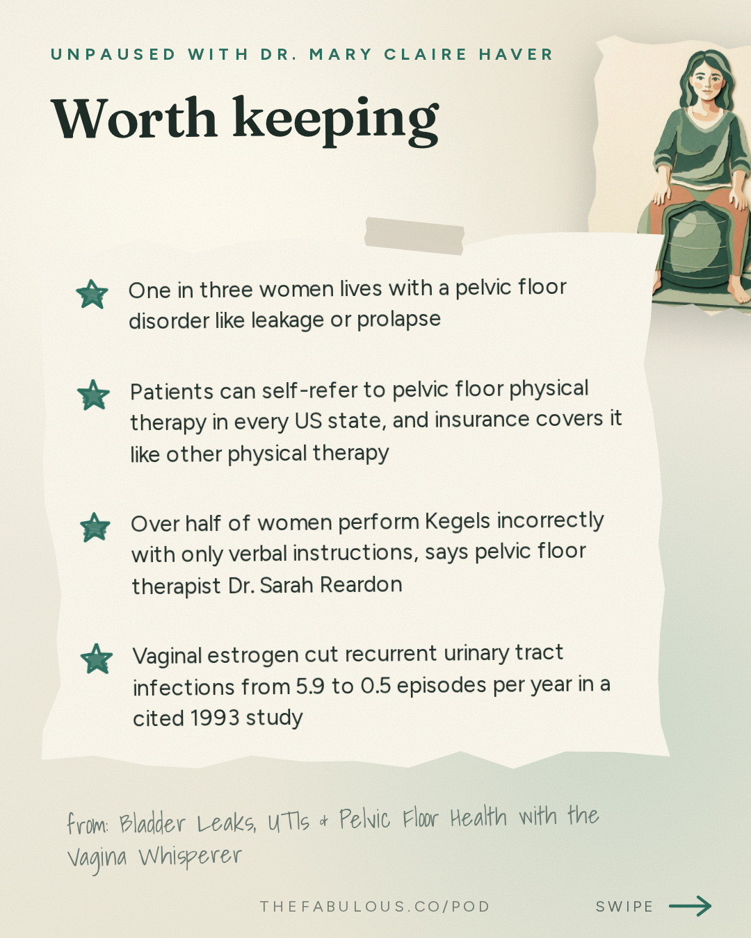 Worth keeping — unPAUSED with Dr. Mary Claire Haver: Bladder Leaks, UTIs & Pelvic Floor Health with the Vagina Whisperer