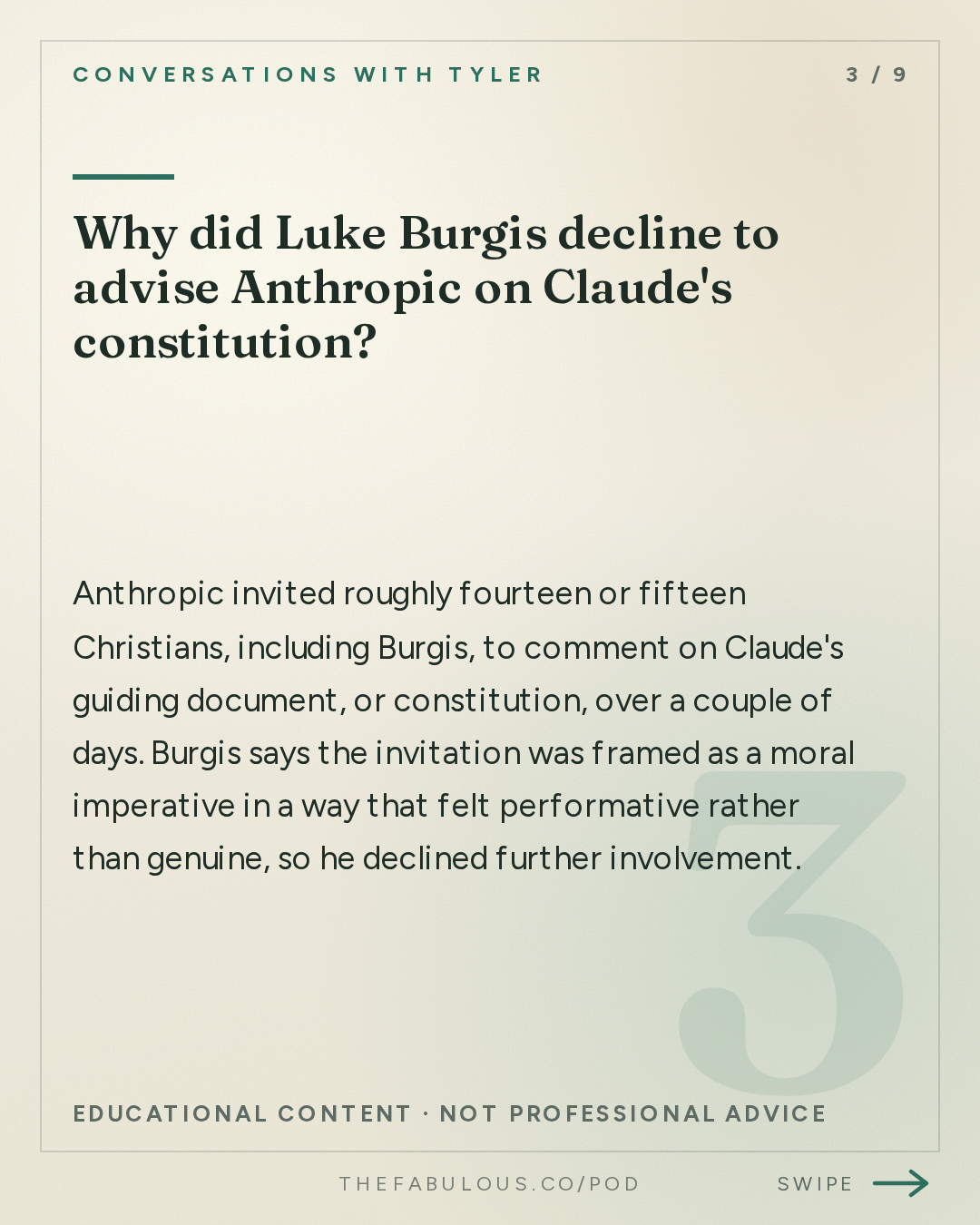 Why did Luke Burgis decline to advise Anthropic on Claude's constitution? — Conversations with Tyler: Luke Burgis on Mimetic Desire, Catholicism, and the Age of Social Contagion