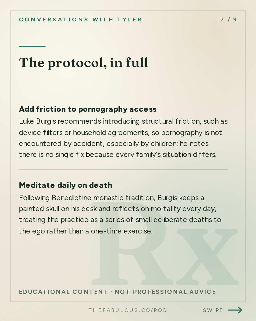 The protocol, in full — Conversations with Tyler: Luke Burgis on Mimetic Desire, Catholicism, and the Age of Social Contagion