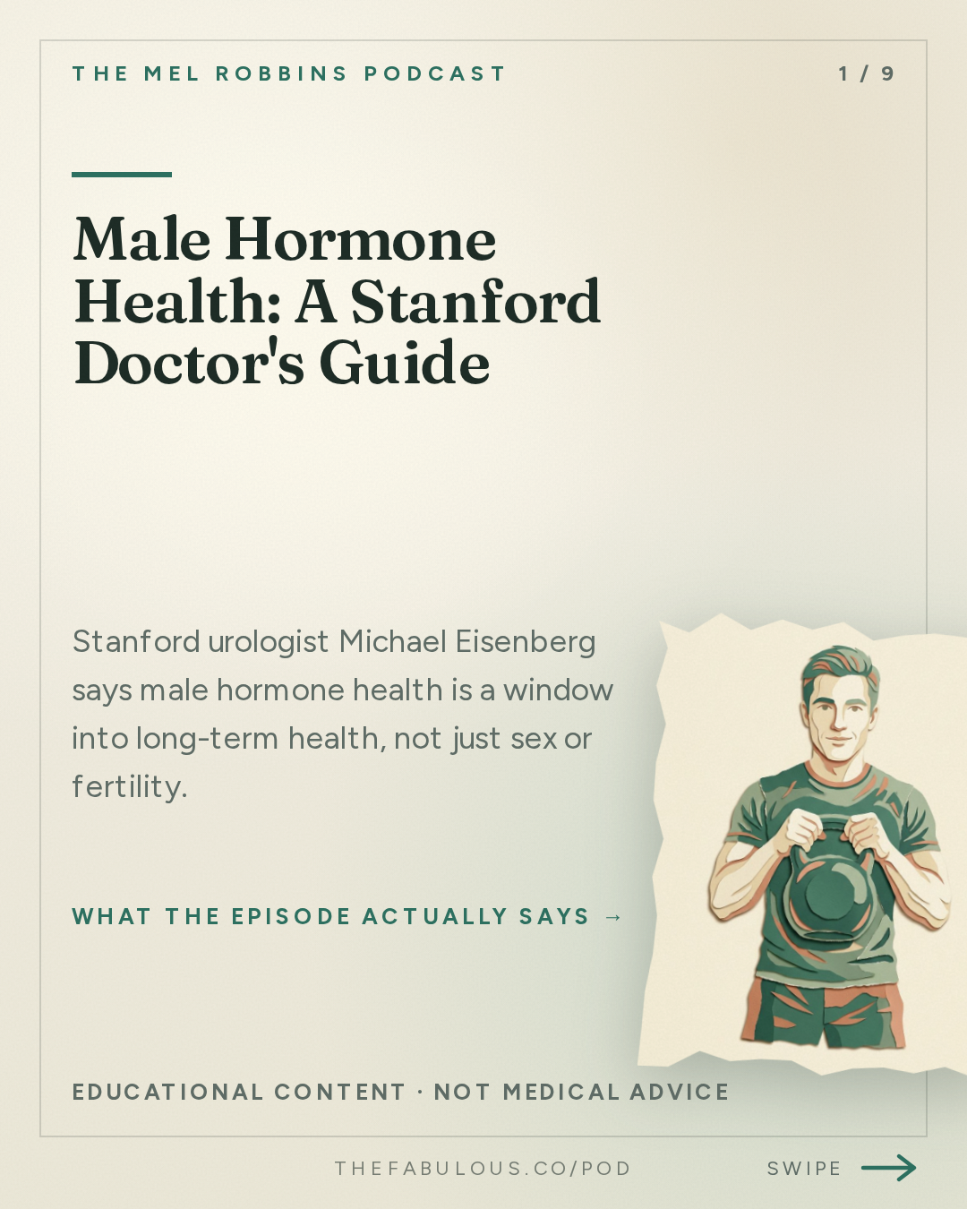 Male Hormone Health: A Stanford Doctor's Guide — The Mel Robbins Podcast: The Ultimate Guide to Male Hormones & Men’s Health