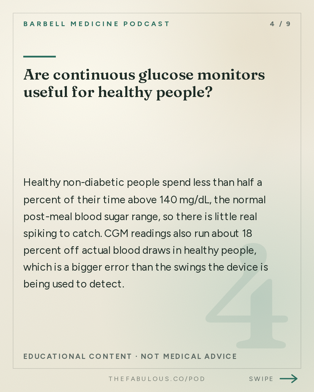 Are continuous glucose monitors useful for healthy people? — Barbell Medicine Podcast: Sunday Morning Protocol 2049: A Halloween Story About Optimization