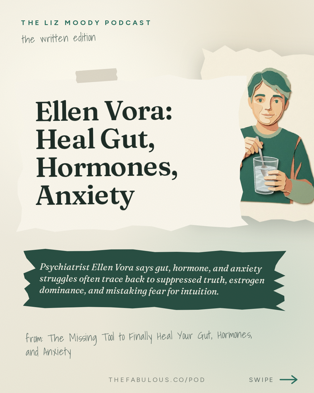Ellen Vora: Heal Gut, Hormones, Anxiety — The Liz Moody Podcast: The Missing Tool to Finally Heal Your Gut, Hormones, and Anxiety