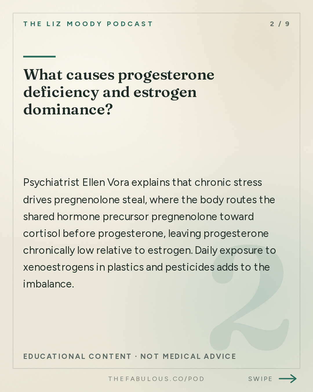 What causes progesterone deficiency and estrogen dominance? — The Liz Moody Podcast: The Missing Tool to Finally Heal Your Gut, Hormones, and Anxiety