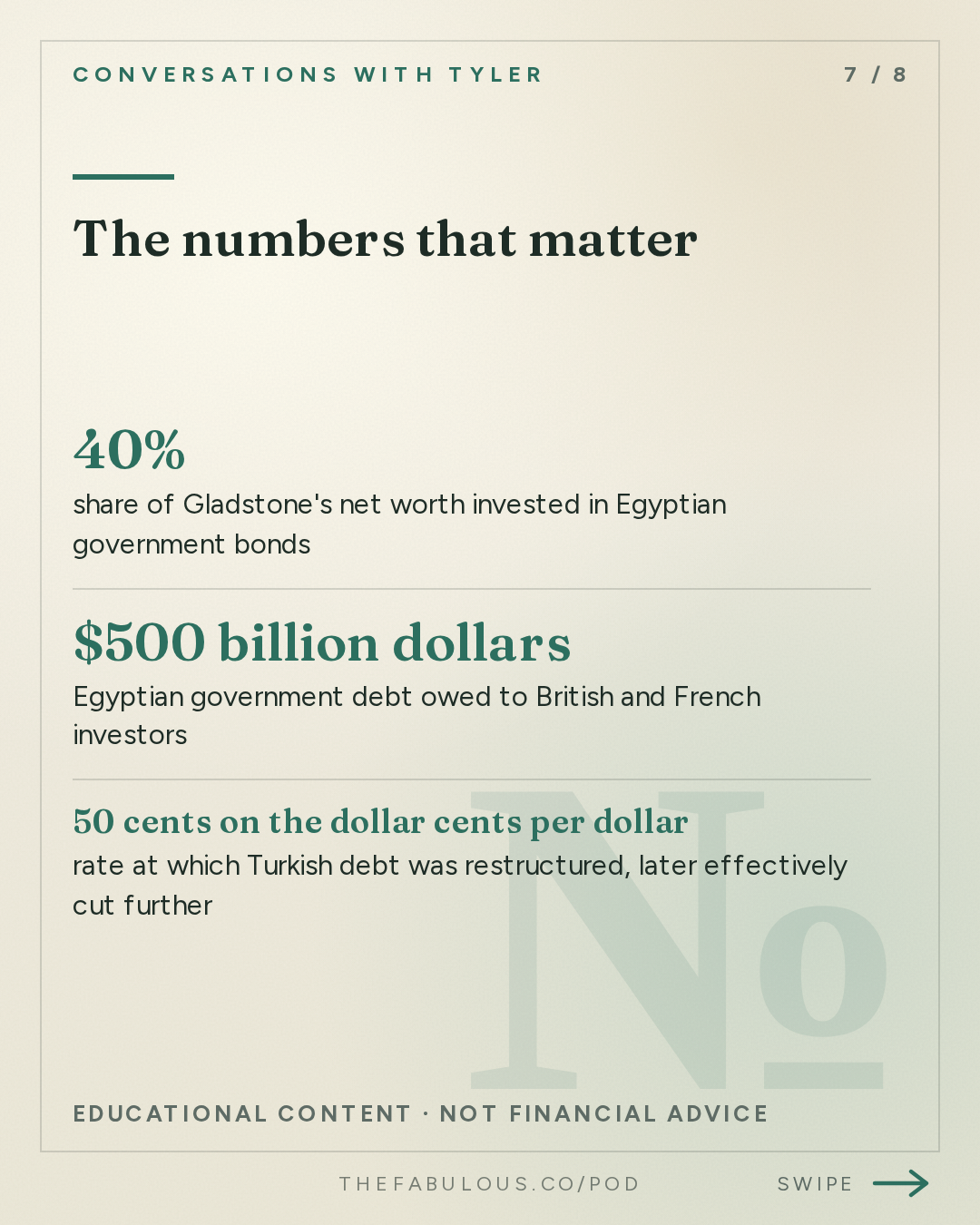 The numbers that matter — Conversations with Tyler: Liaquat Ahamed on Financial Crises, Gold, and the Lessons of 1873