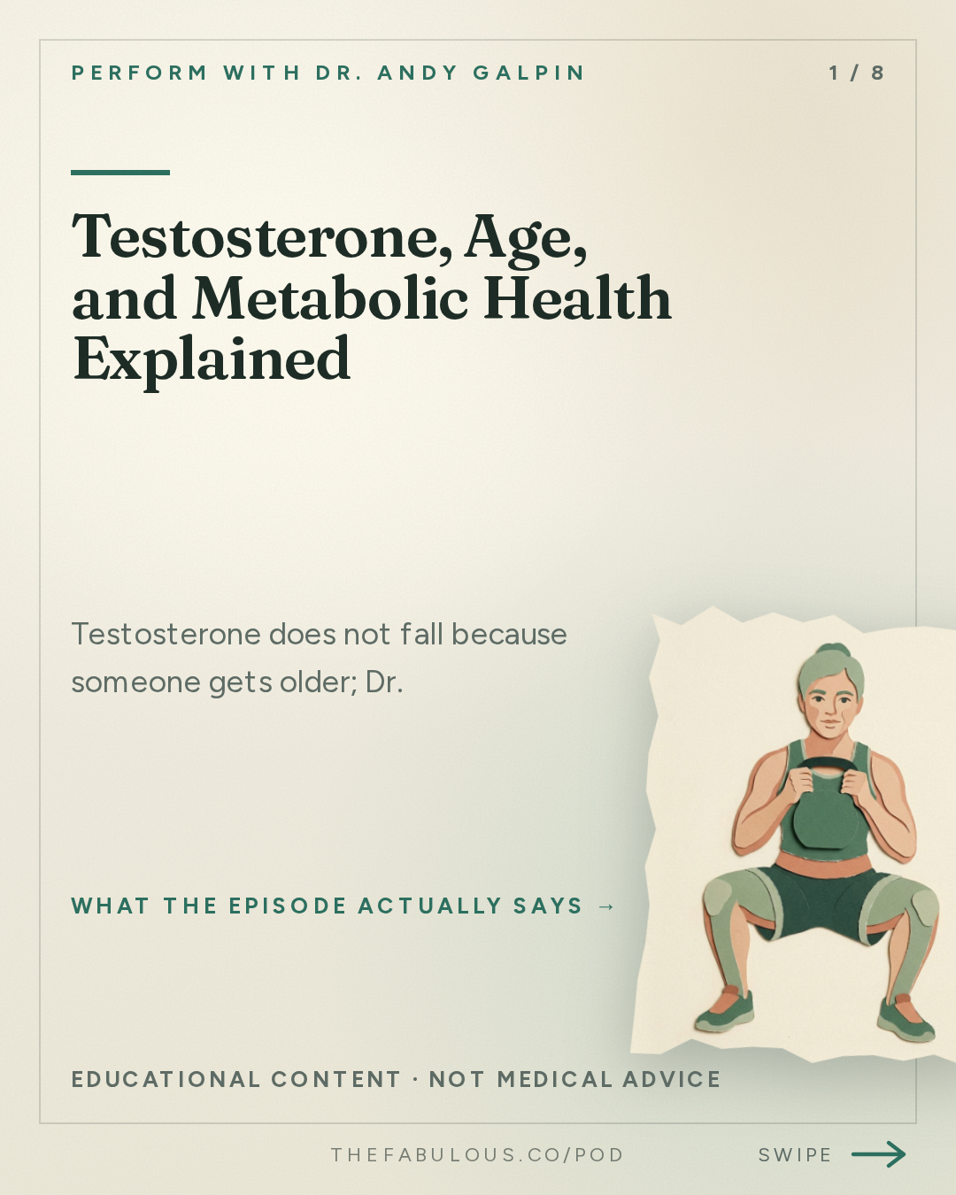 Testosterone, Age, and Metabolic Health Explained — Perform with Dr. Andy Galpin: Boosting Testosterone & Understanding Your Testosterone Levels (Aging, Muscle Growth & Nutrition)