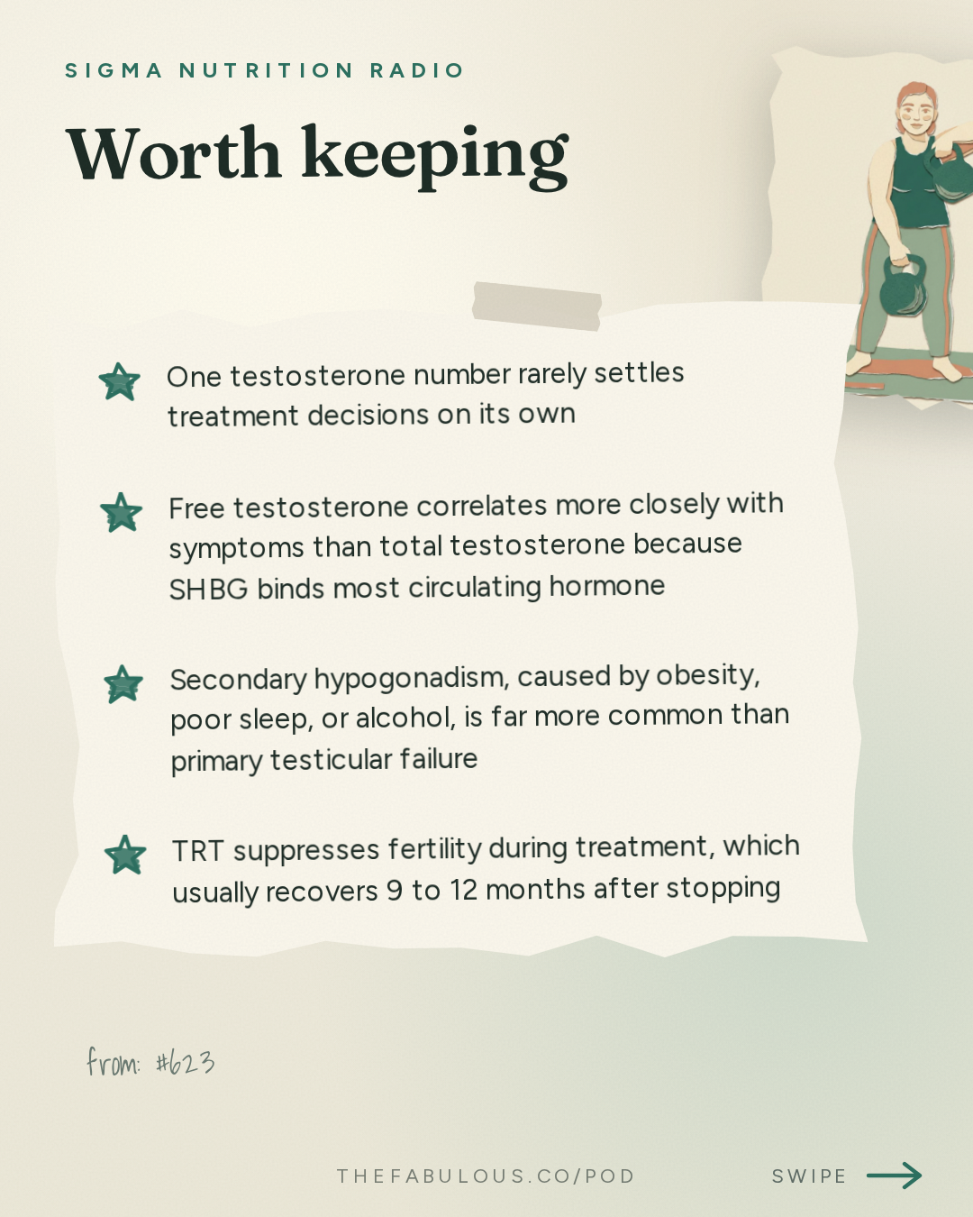 Worth keeping — Sigma Nutrition Radio: #623: Testosterone Testing: What Do the Results Mean? When Does TRT Help? – Austin Baraki, MD