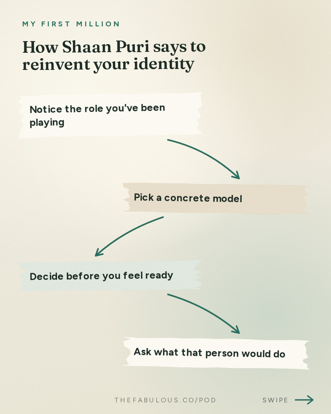 How Shaan Puri says to reinvent your identity — My First Million: 3 embarrassing moments that changed my life