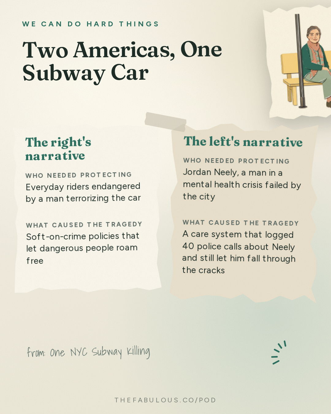 Two Americas, One Subway Car — We Can Do Hard Things: One NYC Subway Killing: An American Rorschach Test with Anand Giridharadas 