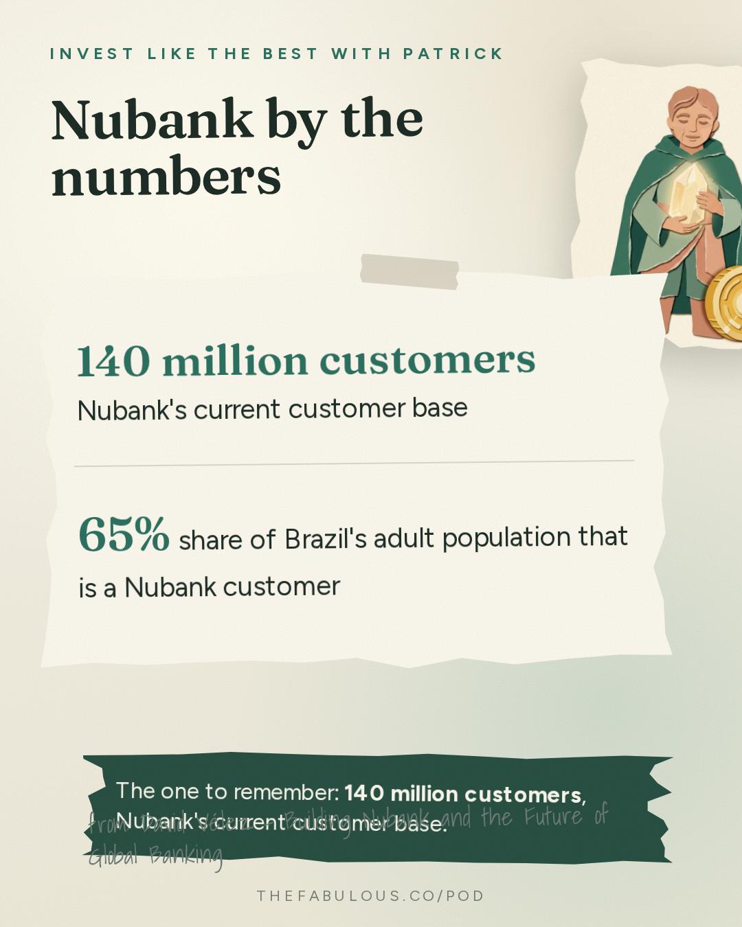 Nubank by the numbers — Invest Like the Best with Patrick O'Shaughnessy: David Vélez - Building Nubank and the Future of Global Banking - [Invest Like the Best, EP.495]