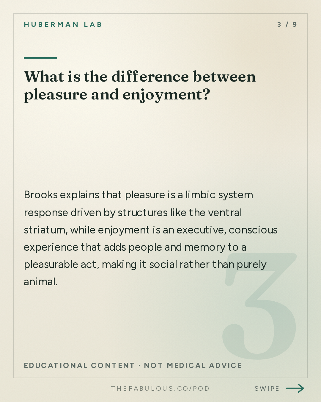 What is the difference between pleasure and enjoyment? — Huberman Lab: The Art of True Happiness | Dr. Arthur Brooks