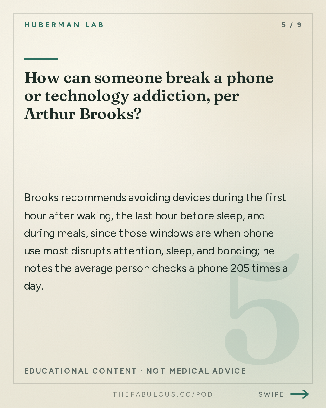 How can someone break a phone or technology addiction, per Arthur Brooks? — Huberman Lab: The Art of True Happiness | Dr. Arthur Brooks
