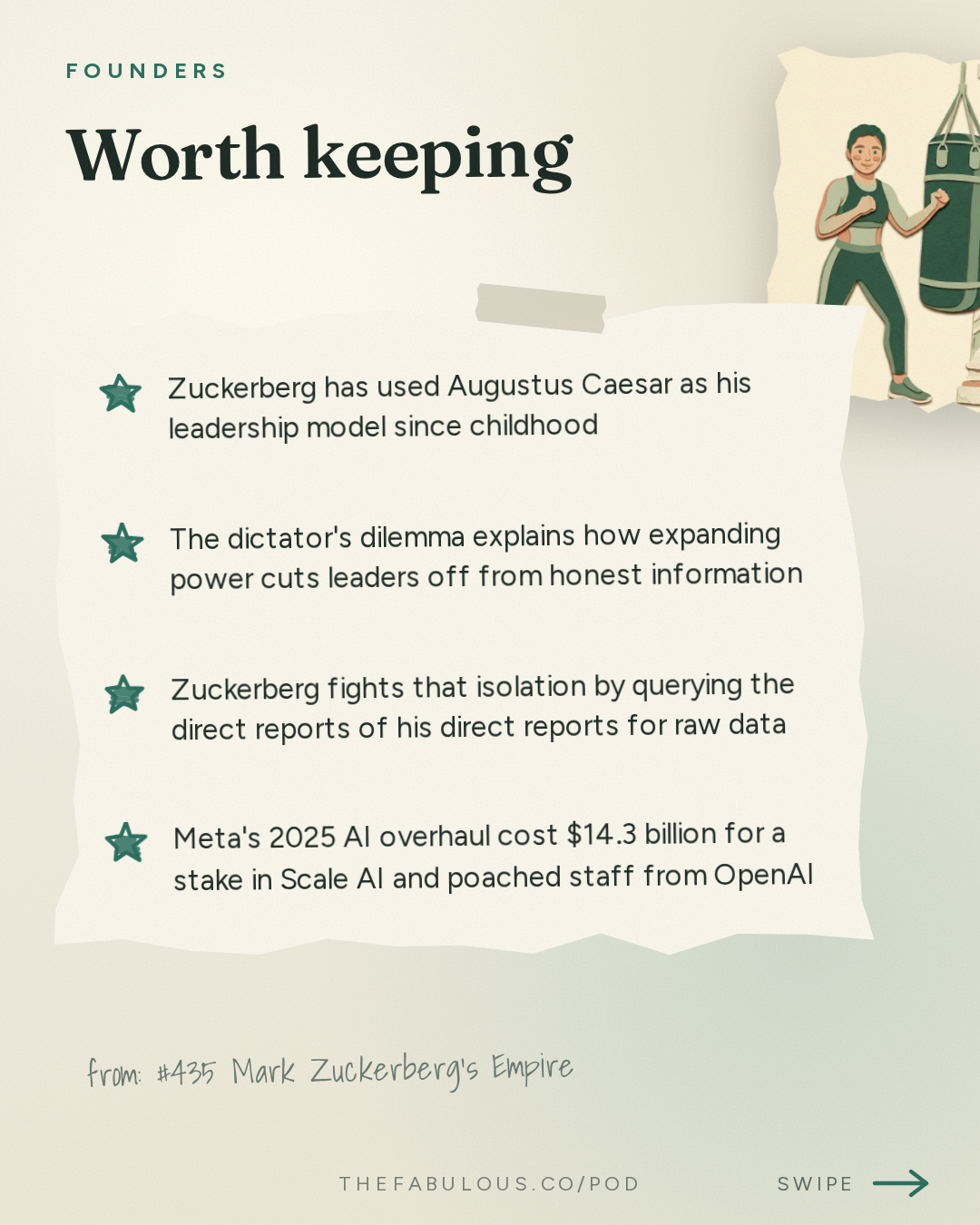 Worth keeping — Founders: #435 Mark Zuckerberg's Empire