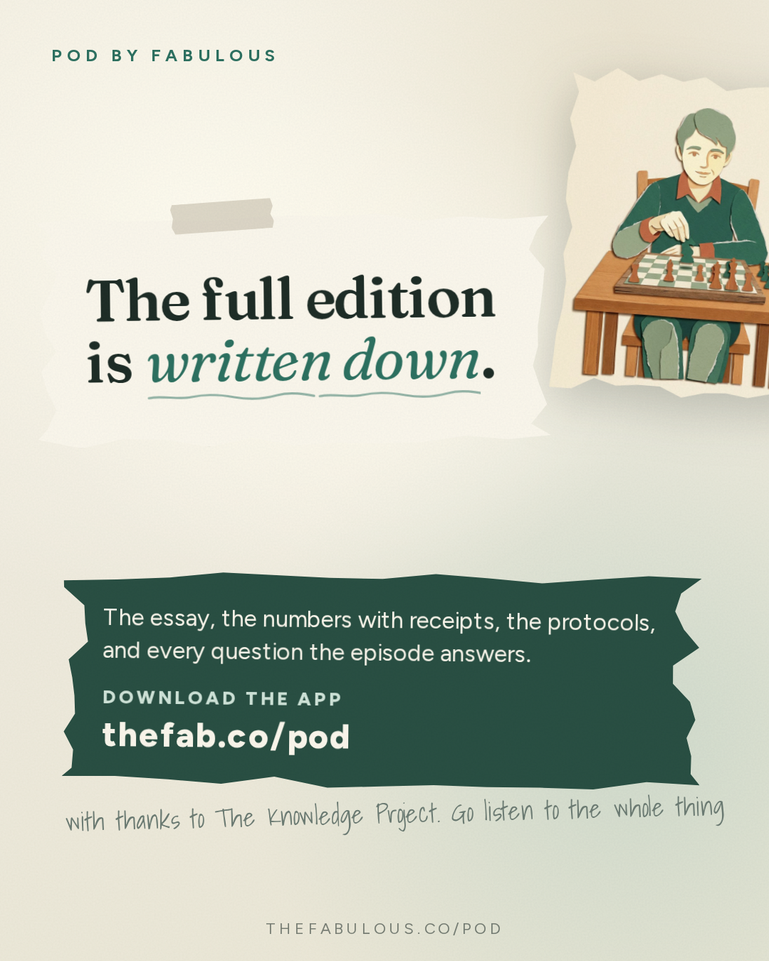 Outro — The Knowledge Project: Charlie Munger's Interview with Todd Combs