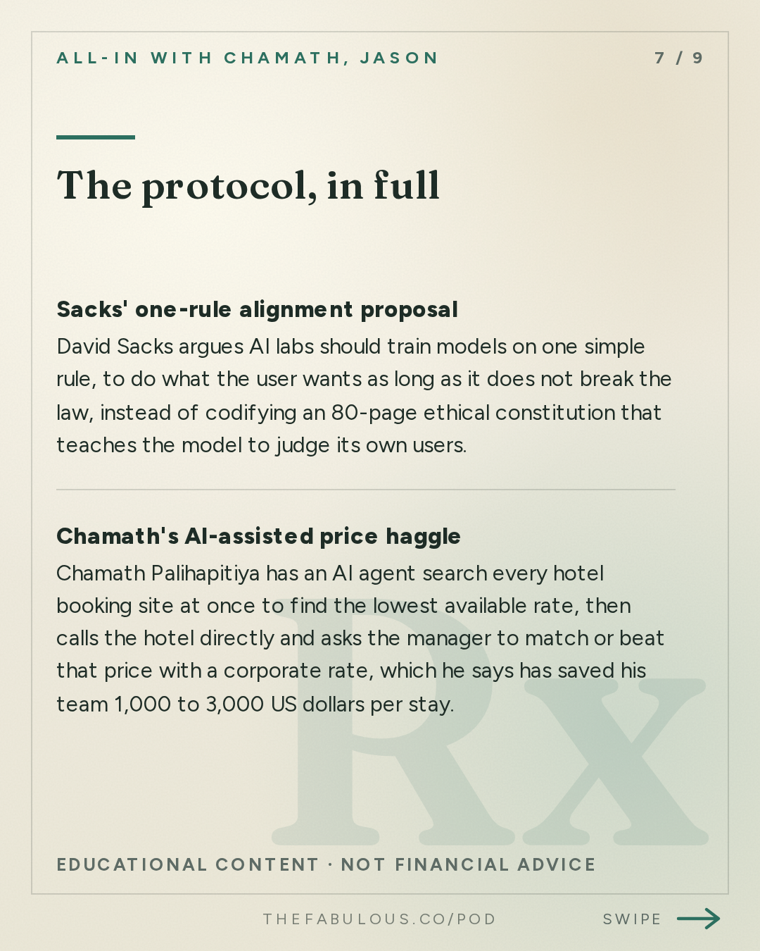 The protocol, in full — All-In with Chamath, Jason, Sacks & Friedberg: Is Claude Conscious? Pope Rejects, Model Welfare Movement, OpenAI's Math Backlash, France Riots