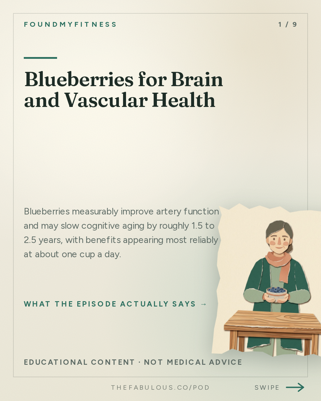 Blueberries for Brain and Vascular Health — FoundMyFitness: #115 The Science of Blueberries for Brain and Vascular Health
