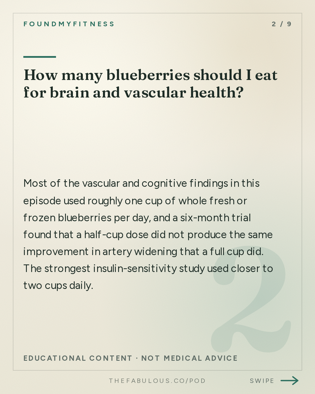 How many blueberries should I eat for brain and vascular health? — FoundMyFitness: #115 The Science of Blueberries for Brain and Vascular Health