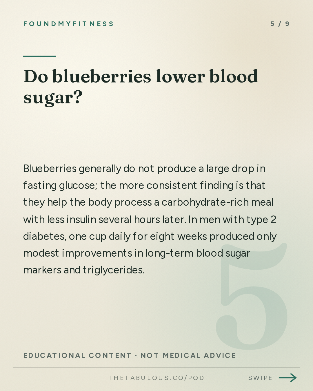 Do blueberries lower blood sugar? — FoundMyFitness: #115 The Science of Blueberries for Brain and Vascular Health