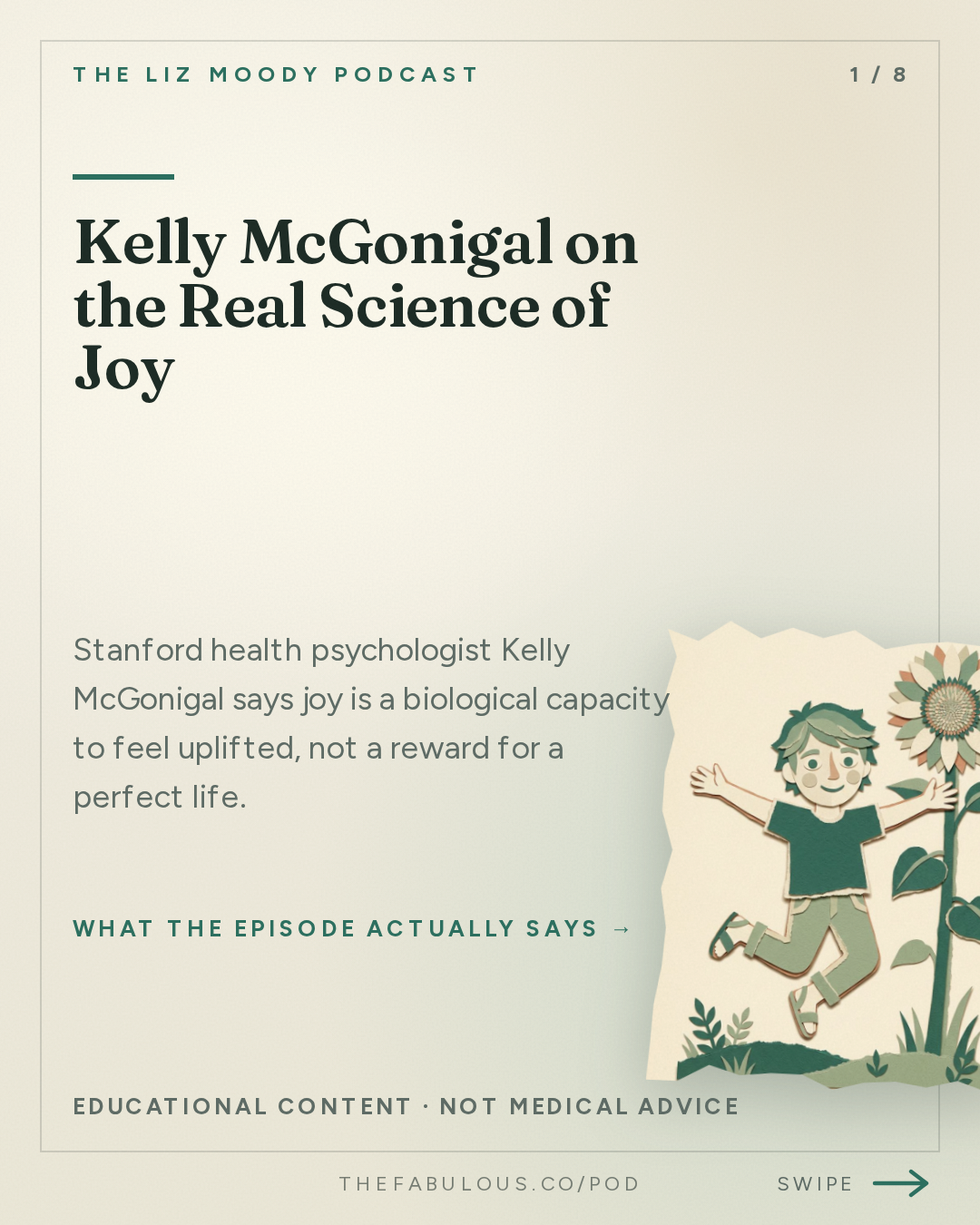 Kelly McGonigal on the Real Science of Joy — The Liz Moody Podcast: Stanford Joy Expert: Why a Raise, Weight Loss & Your Dream City Won't Make You Happy (And What Will)